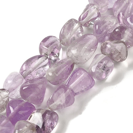 Natural Amethyst Beads Strands G-B078-D21-01-1