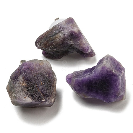 Nuggets Natural Amethyst USB Night Light G-Q170-02H-1