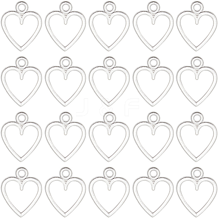 100Pcs Tibetan Style Alloy Charms FIND-SC0012-39S-1