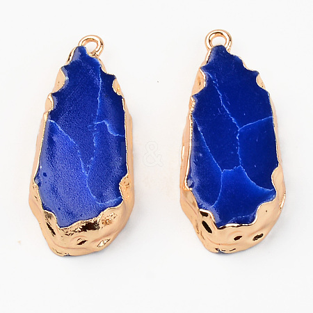 Resin Pendants RESI-R428-016B-1