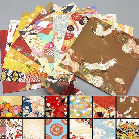 Japanese Style Square Origami Paper PAAG-PW0012-62-1