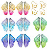 Butterfly Wing Earring Making Kit DIY-TA0005-11-1