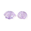 Ocean Theme Transparent Acrylic Beads TACR-T028-69B-3