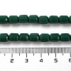 Opaque Glass Beads Strands GLAA-G112-03F-4