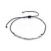 Unisex Adjustable Morse Code Bracelets BJEW-JB04988-04-1