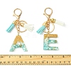 Transparent Epoxy Resin Pendant Keychains KEYC-FS00022-10-3