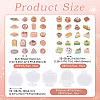 3Sets 3 Styles PET Waterproof Decorative Stickers DIY-TA0010-64B-3