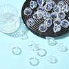 50Pcs Transparent Acrylic Bead Caps OACR-FS0002-41-7