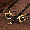 Number 6 Alloy & Acrylic & Wax Cord Double Layer Necklaces & Bracelets Sets for Women FS-WGEF13A-01-5