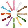 12 Bundles 12 Colors Twisted Paper Cord DIY-TA0013-29-2