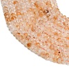 Heated Natural Citrine Beads Strands GG-CBA41EF-B01-6x4mm-4