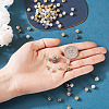 100Pcs 5 Colors Brass Rhinestone Beads KK-TA0002-11A-6