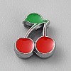Alloy Enamel Beads PALLOY-CJC0022-002P-1