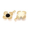 Natural Black Onyx(Dyed & Heated) Pendants KK-N287-07G-04-2