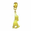 Brass European Dangle Charms PALLOY-JF04547-1