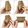 30Pcs 2 Styles Flower Printed Paper Pillow Gift Boxes CON-FS0001-21B-2