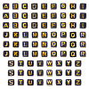 1300Pcs 26 Styles Opaque Acrylic Beads SACR-TA0001-78-3