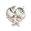 Non-Tarnish 304 Stainless Steel Pendants LS-STAS-I197-003P-3