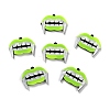 Western Style Fluorescent Acrylic Pendants BACR-I001-01C-1