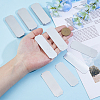 40Pcs Aluminum Blank Name Cards DIY-DC0003-12P-3