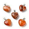 Natural Banded Agate Pendants G-F820-10A-19-1