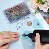 150G 15 Colors Glass Bead GLAA-OC0001-53-3