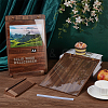 A4 Acrylic Price Display Stands ODIS-WH0086-718-4