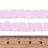 Imitation Jade Glass Beads Strands GLAA-R041-8x8mm-B03-4