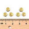 Brass Grade A Rhinestone Spacer Beads RSB036NF-09G-3