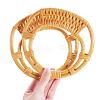   Handmade Reed Cane/Rattan Woven Bag Handle FIND-PH0015-56-4