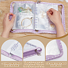 PVC Loose Leaf Jewelry Storage Bag ODIS-WH0038-90D-4