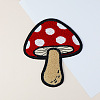 Polyester Towel Embroidery Cloth Iron on Patches MUSH-PW0001-072A-1