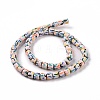 Handmade Polyester Clay Beads Strand CLAY-P001-01A-3