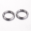 Tarnish Resistant 304 Stainless Steel Open Jump Rings X-STAS-D438-03-2
