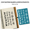 Silk Screen Printing Stencils DIY-WH0419-0003-4