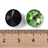 Glass Pointed Back Rhinestone RGLA-R003-12mm-M-2