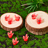 70Pcs Resin Bird Display Decoration AJEW-PH0007-27-4