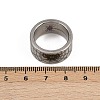 304 Stainless Steel Finger Rings RJEW-A074-02P-5