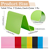 7Pcs 7 Colors Acrylic Mobile Phone Holders AJEW-CP0006-88-2