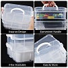 3 Layers Plastic Handled Organizers Boxes CON-WH0095-212A-4