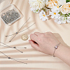 18Pcs Adjustable 304 Stainless Steel Cable Chains Bracelets Making AJEW-ME0001-02-3