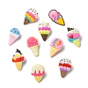13Pcs PVC Ice Cream Lapel Pin Backs for Backpack Clothes JEWB-CJC0022-014B-8
