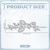 1pc Alloy Hair Bobby Pins PHAR-LP0001-05P-2