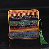 Square Chinese Style Cloth Tassel Bags PW-WG62144-30-1