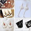 Unicraftale DIY Wire Wrap Drop Earring Making Kit DIY-UN0002-96-7