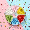 540Pcs 6 Colors 6/0 Glass Seed Beads SEED-YW0001-88-5
