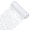 Flower Nylon Stretch Lace Fabric DIY-WH0578-60-1