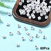 Acrylic Horizontal Hole Letter Beads OACR-YW0002-08Q-1