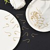 SHEGRACE Brass Earring Hooks XGR0138G-154G-4