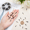 SUPERFINDINGS 60Pcs 3 Styles Brass with Plastic Fishing Rig Floats FIND-FH0001-79-4